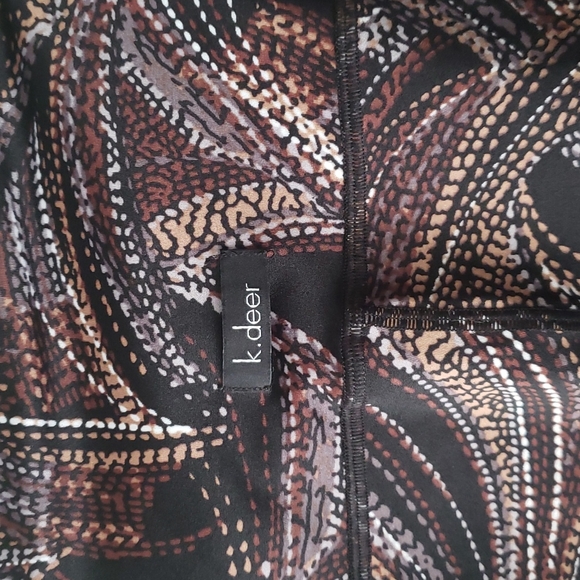 SALE RARE K.DEER High Waist Yoga Leggings - Picture 5 of 6